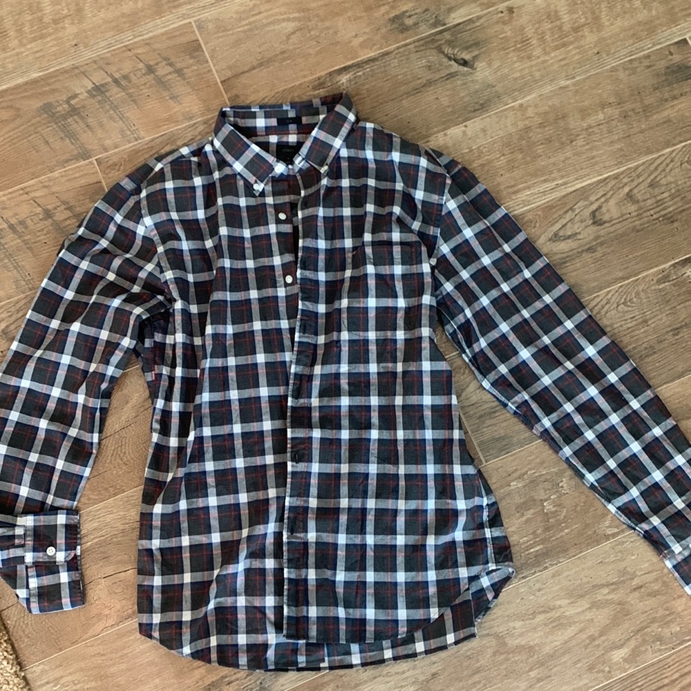 J.Crew Mens button down, Size XL Slim